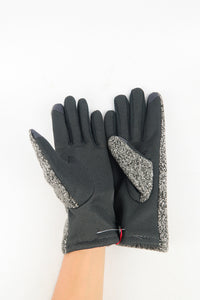 ถุงมือกันหนาวบุขนด้านใน - Lightweight Stretch Poly Fleece Lined Winter Sports Gloves