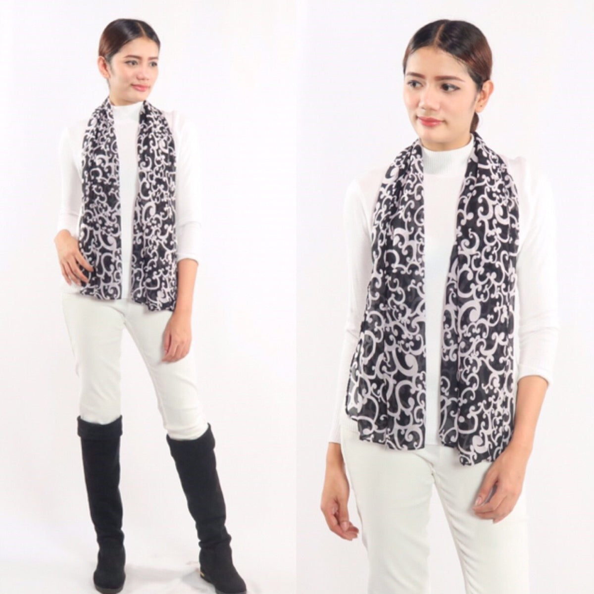 Thin Scarves (ผ้าพันคอแบบบาง)