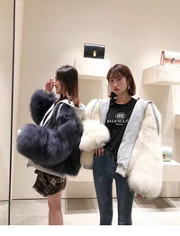 เสื้อแจ็คเก็ตกันหนาวแบบหนา  - Wool Thick Sweater Jacket