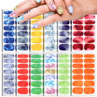 สติกเกอร์แต่งเล็บ - Graphic Printed Nail Sticker