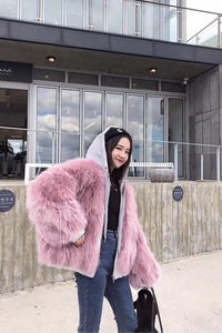 เสื้อแจ็คเก็ตกันหนาวแบบหนา  - Wool Thick Sweater Jacket