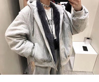 เสื้อแจ็คเก็ตกันหนาวแบบหนา  - Wool Thick Sweater Jacket