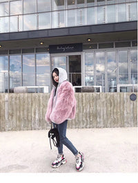เสื้อแจ็คเก็ตกันหนาวแบบหนา  - Wool Thick Sweater Jacket