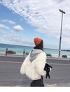 เสื้อแจ็คเก็ตกันหนาวแบบหนา  - Wool Thick Sweater Jacket