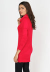 เสื้อไหมพรมคอเต่าทรงยาว No.8742- Basic Slim Turtleneck Long Sweater