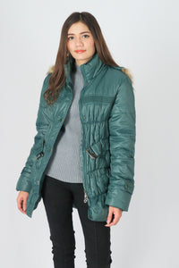 เสื้อโค้ทดาวน์กันหนาวพร้อมเข็มขัด - Winter Premium Thickened Fox Fur Hooded Down Jacket With Belt