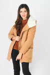 เสื้อแจ็กเก็ต เสื้อโค้ทกันหนาวผ้าวูล - Wool Hoodie Jacket
