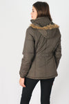เสื้อโค้ทดาวน์กันหนาว - Windproof Slim fit Chevron Down Coat