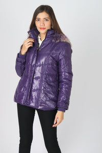 เสื้อโค้ทดาวน์กันหนาว - Windproof Slim fit Chevron Down Coat