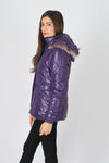 เสื้อโค้ทดาวน์กันหนาว - Windproof Slim fit Chevron Down Coat