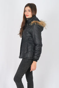 เสื้อโค้ทดาวน์กันหนาว - Windproof Slim fit Chevron Down Coat