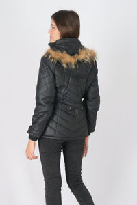 เสื้อโค้ทดาวน์กันหนาว - Windproof Slim fit Chevron Down Coat