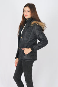 เสื้อโค้ทดาวน์กันหนาว - Windproof Slim fit Chevron Down Coat