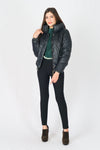 เสื้อแจ็คเก็ตดาวน์กันหนาว - Slim Fit Hooded Down Jacket