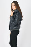 เสื้อแจ็คเก็ตดาวน์กันหนาว - Slim Fit Hooded Down Jacket