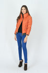 เสื้อแจ็คเก็ตดาวน์กันหนาว - Slim Fit Hooded Down Jacket