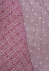 ผ้าพันคอปักลายผสมลายถัก - Shawl Lace Embroidered Scarf