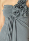 เดรสออกงานบ่าเดี่ยว - One Shoulder Evening Dress