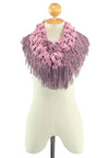 ผ้าพันคอทรงกลมอินฟินิตี้ - Warm Knit Infinity Scarf With Tassels