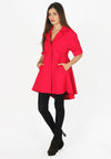 เสื้อโค้ทกันหนาว - Elegant Long Trench Coat Jacket with Rope