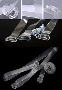 สายเสื้อในเเบบใส - Clear Invisible Bra Shoulder Strap