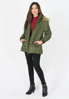 เสื้อโค้ทดาวน์ไลท์กันหนาวมีฮู้ด - Lightweight Hooded Down Jacket