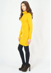 เสื้อไหมพรมคอเต่าทรงยาว No.8742- Basic Slim Turtleneck Long Sweater