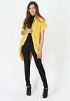 เสื้อคลุมไหมพรม -  Open Front Cable Knit Cardigan