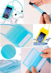 ซองกันน้ำสำหรับมือถือ IPhone,Sumsung แบบล็อค 3 ชั้น  - 2 Pieces Touchscreen Waterproof Universal Bag for Iphone/Sumsung