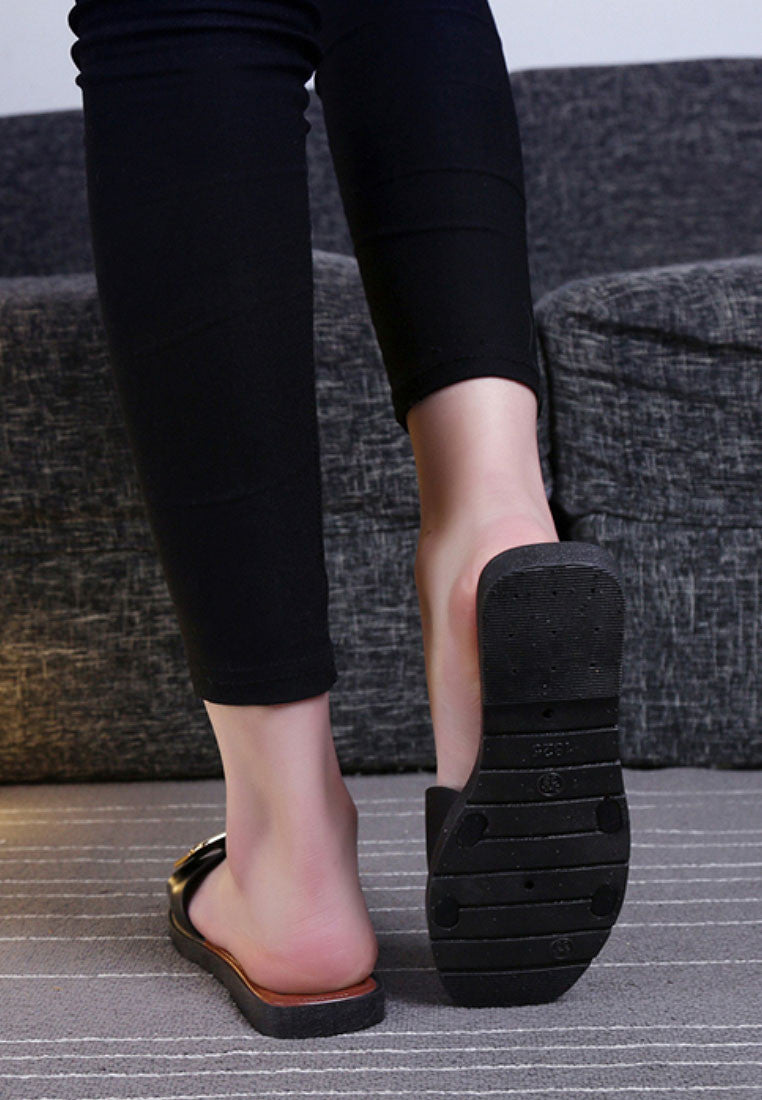 รองเท้าแตะ Fashion No.1825 - Belt Buckle Slippers Sandals