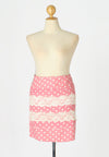 กระโปรงทรงดินสอลายจุด - Short Pencil Polka Dot Skirt