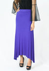กระโปรงยาวทรงเอ - Handkerchief Maxi Skirt