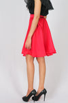 กระโปรงบานทรงวงกลม - Silk Curcle Midi Skirt