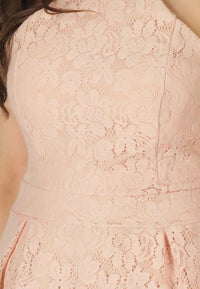 เดรสลูกไม้ - Grecian Lace A-Line Dress