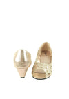 รองเท้าคัตชูส้นเตี้ยแต่งโบว์ - Mid-Heel Comfort Slip-On Loafers Shoes