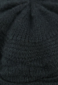หมวกไหมพรมถักบุขนด้านใน H-06 - Fleece Lining Rabbit Hair Kintted Hat