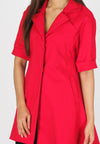 เสื้อโค้ทกันหนาว - Elegant Long Trench Coat Jacket with Rope