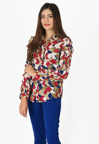 เสื้อเชิ้ตลายกราฟฟิคพีระมิด - Pyramid Graphic shirt