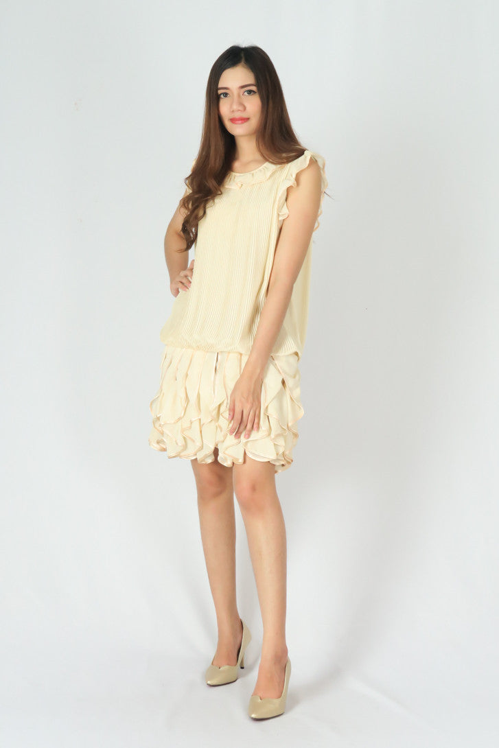 เดรสชีฟองแต่งระบาย - Ruffles Chiffion Bridesmaid Dress