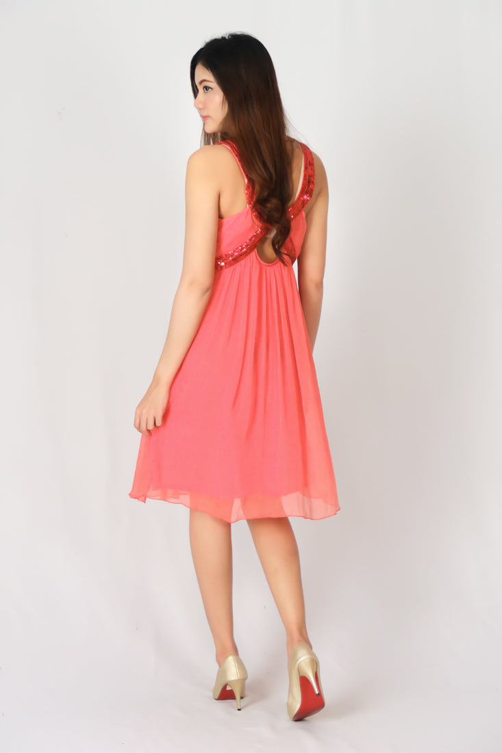 เดรสชีฟอง - Mini Chiffon Dress