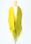 ผ้าพันคอไหมพรมทรงอินฟินิตี้ทูโทน - Warm Knit Infinity Scarf With Tassels
