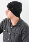 หมวกไหมพรมเเบบบุขนด้านใน H-146 - Wool Rib Beanie Hat