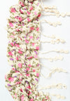 ผ้าพันคอลาย ดอกแต่งลูกไม้ - Fringes Lace Scarf