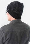 หมวกไหมพรมเเบบบุขนด้านใน H-146 - Wool Rib Beanie Hat