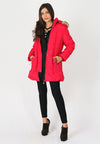เสื้อโค้ทดาวน์บุขนหนาพิเศษ - Windproof Thick Chevron Down Coat