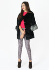 เสื้อโค้ทขนเฟอร์ - 3/4 Sleeve Fur Coat
