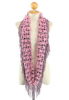 ผ้าพันคอทรงกลมอินฟินิตี้ - Warm Knit Infinity Scarf With Tassels