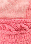 หมวกไหมพรม H-096 - Eyelash Knit Wool Hat