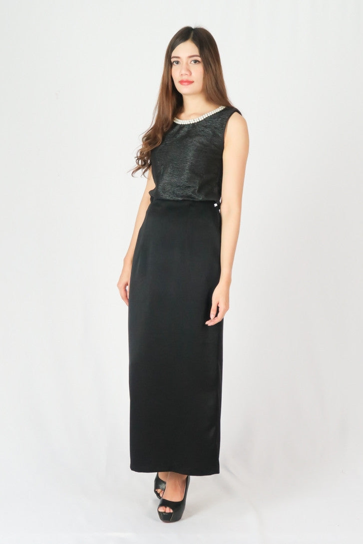 กระโปรงยาวทรงดินสอ - Basic Pencil Maxi Skirt