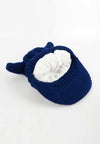 หมวกไหมพรม หมวกแก็ปไหมพรม สำหรับเด็ก - Winter Monster Eyes Visor Knit Hat for Boys and Girls
